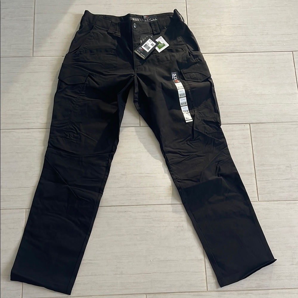 5.11 Tactical Black Cargo Pants Sturdy Design